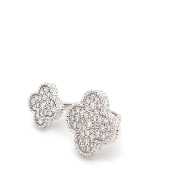 Lady's Diamond Fashion Rings 18 Karat White Gold R86297 - Brax jewelers Image 3 Brax Jewelers Newport Beach, CA