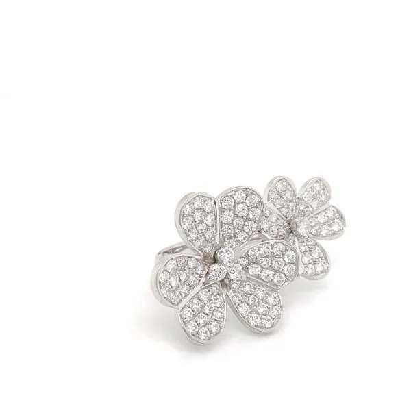 Lady's Diamond Fashion Rings 18 Karat White Gold R87670 - Brax jewelers Image 2 Brax Jewelers Newport Beach, CA