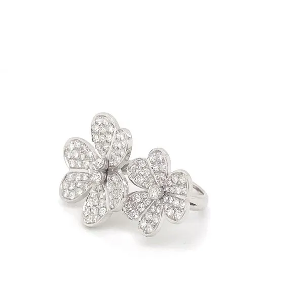 Lady's Diamond Fashion Rings 18 Karat White Gold R87670 - Brax jewelers Image 3 Brax Jewelers Newport Beach, CA