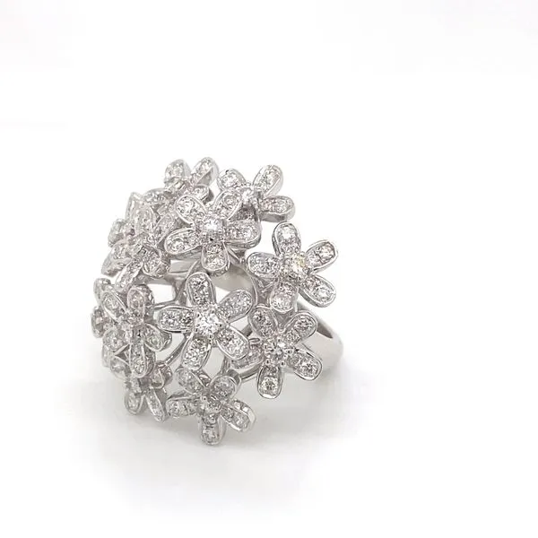 Lady's Diamond Fashion Rings 18 Karat White Gold R86445 - Brax jewelers Image 3 Brax Jewelers Newport Beach, CA