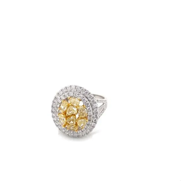 Lady's Colored Stone Rings - Women's 18 Karat White Gold r83634 - Brax jewelers Brax Jewelers Newport Beach, CA