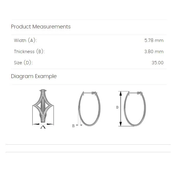 14K Two-Tone Twisted Hoop Natural Diamond Earrings Image 4 Brax Jewelers Newport Beach, CA