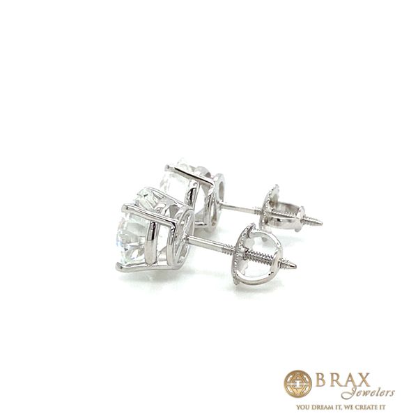 Lab Grown Diamond Earrings Image 2 Brax Jewelers Newport Beach, CA