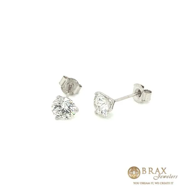 Lab Grown Diamond Earrings Image 3 Brax Jewelers Newport Beach, CA