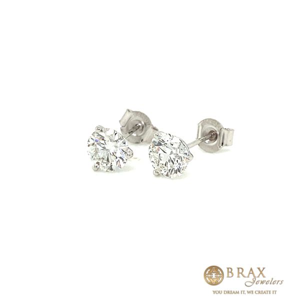 Lab Grown Diamond Earrings Image 2 Brax Jewelers Newport Beach, CA