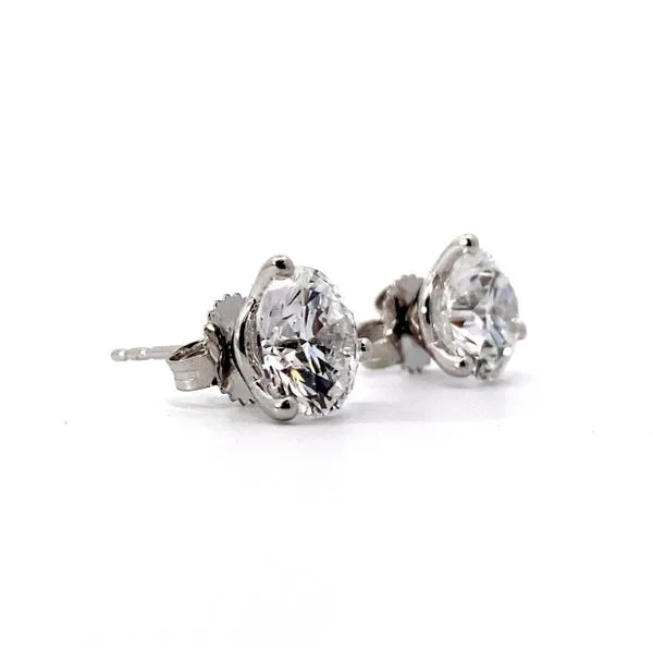 5.15  Diamond Earrings 14 Karat White Gold LGTXE07067R500-GW3 - Brax jewelers Image 2 Brax Jewelers Newport Beach, CA