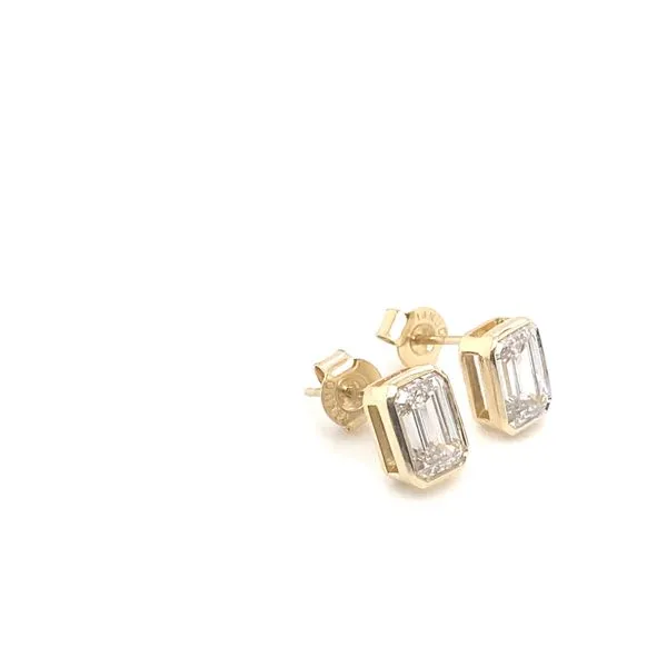 Lab Grown Diamond Earrings Image 2 Brax Jewelers Newport Beach, CA