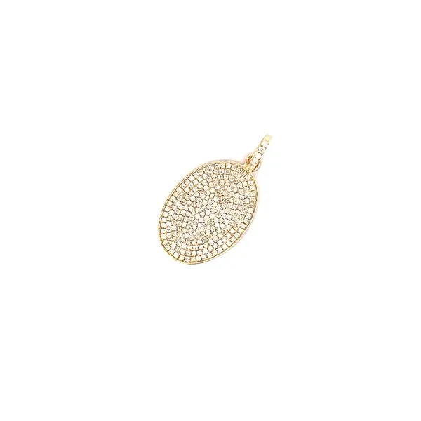 Diamond Pendant in 18 Karat Yellow Gold with 1.00TW Round Diamonds - Brax Jewelers Image 3 Brax Jewelers Newport Beach, CA