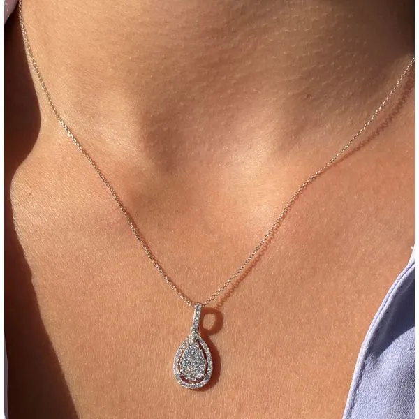Diamond Necklace Image 4 Brax Jewelers Newport Beach, CA
