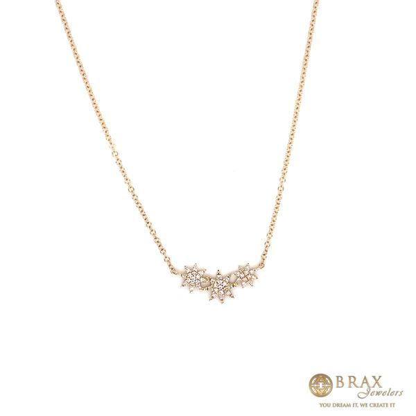 14K Yellow Gold Star Necklace Brax Jewelers Newport Beach, CA