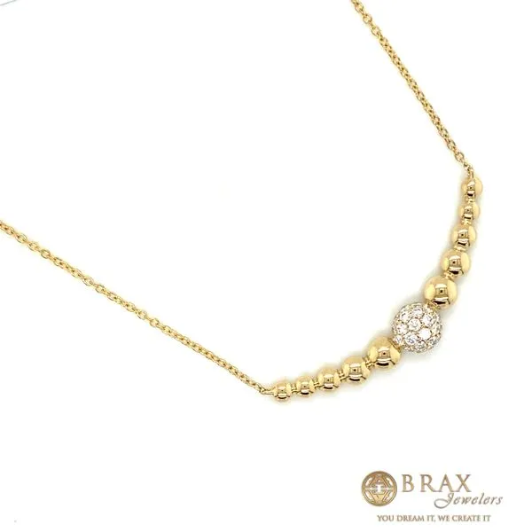 Diamond Necklace Image 2 Brax Jewelers Newport Beach, CA