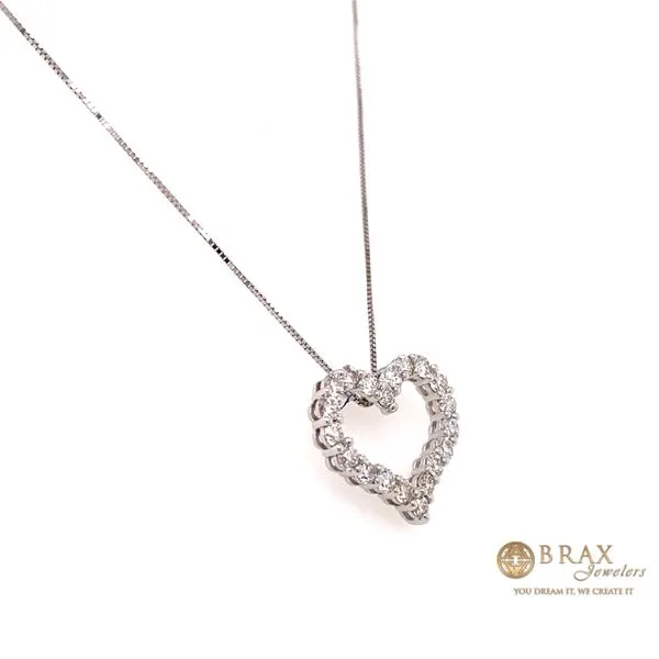 Diamond Necklace Image 3 Brax Jewelers Newport Beach, CA