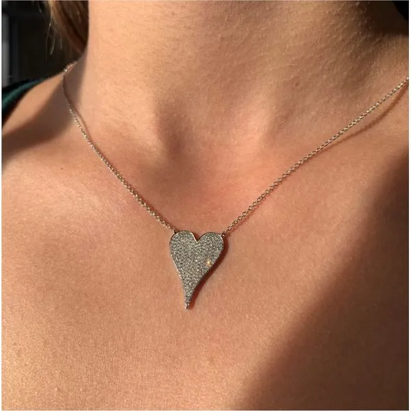 Diamond Necklace Image 3 Brax Jewelers Newport Beach, CA