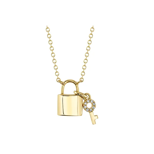Lady's Diamond Necklaces 14 Karat Yellow Gold SC55024796 - Brax jewelers Brax Jewelers Newport Beach, CA