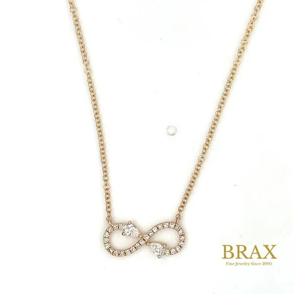 Lady's Diamond Necklaces 14 Karat Yellow Gold SC55019576 - Brax jewelers Brax Jewelers Newport Beach, CA