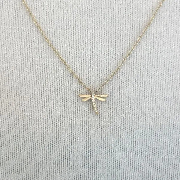 Lady's Diamond Necklaces 14 Karat Yellow Gold SC55020407V2 - Brax jewelers Image 2 Brax Jewelers Newport Beach, CA