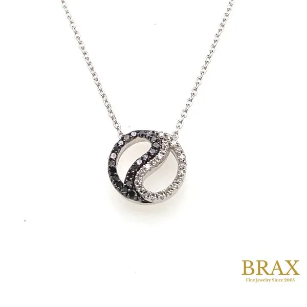 Lady's Diamond Necklaces 10 Karat White Gold 647F8TSPDWG - Brax jewelers Brax Jewelers Newport Beach, CA