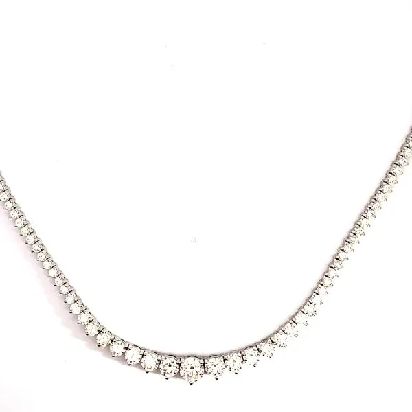 Diamond Necklace Image 2 Brax Jewelers Newport Beach, CA