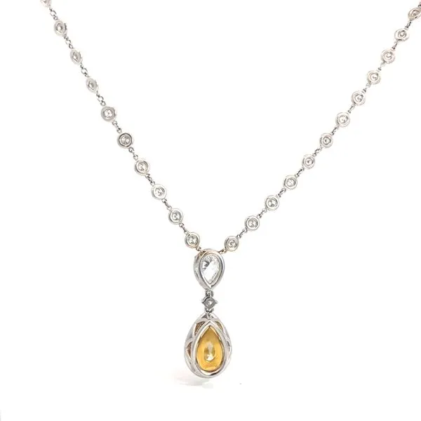 Diamond Necklace Image 2 Brax Jewelers Newport Beach, CA
