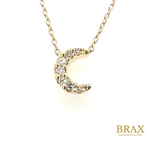 Lady's Diamond Necklaces 10 Karat Yellow Gold 642A9TSPDYG - Brax jewelers Brax Jewelers Newport Beach, CA
