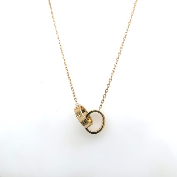 Lady's Diamond Necklaces 18 Karat Yellow Gold N88730 - Brax jewelers Brax Jewelers Newport Beach, CA