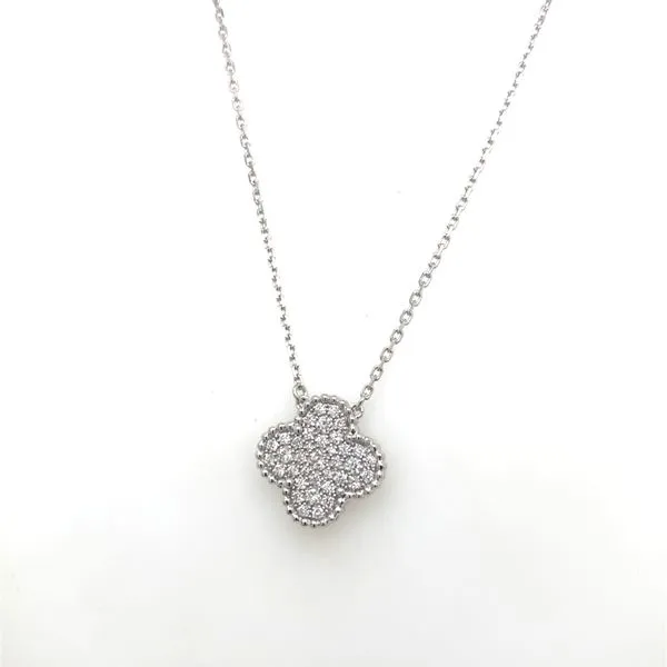 Lady's Diamond Necklaces 18 Karat White Gold N83826 - Brax jewelers Brax Jewelers Newport Beach, CA