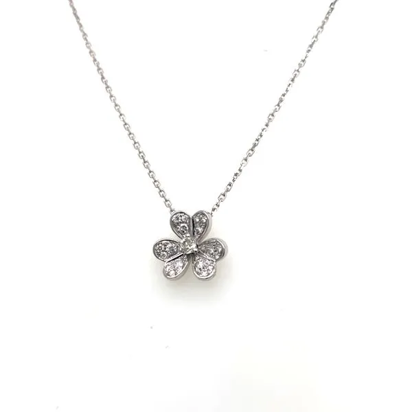 Diamond Necklaces 18 Karat White Gold n85989 - Brax jewelers Brax Jewelers Newport Beach, CA