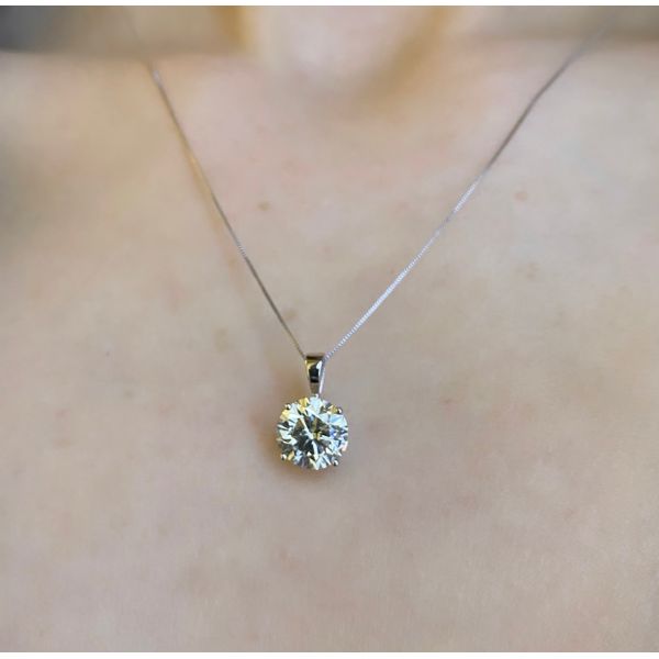 Laboratory Grown Diamond Necklace Image 3 Brax Jewelers Newport Beach, CA