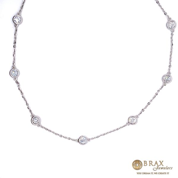 Laboratory Grown Diamond Necklace Brax Jewelers Newport Beach, CA