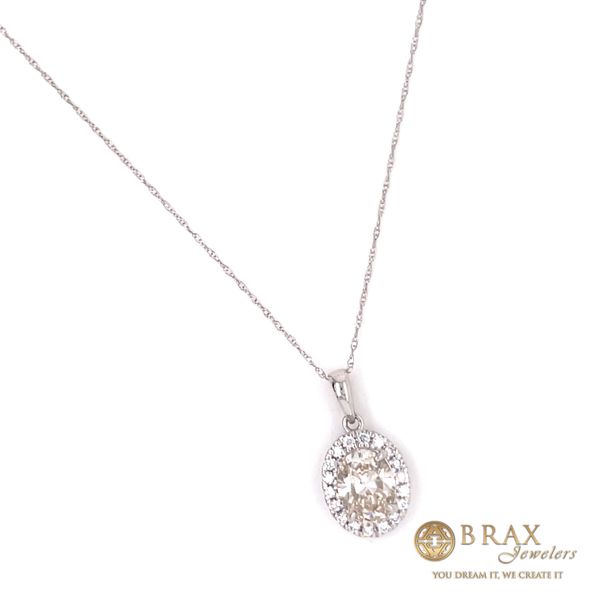 Laboratory Grown Diamond Necklace Image 2 Brax Jewelers Newport Beach, CA