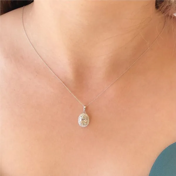 Laboratory Grown Diamond Necklace Image 4 Brax Jewelers Newport Beach, CA