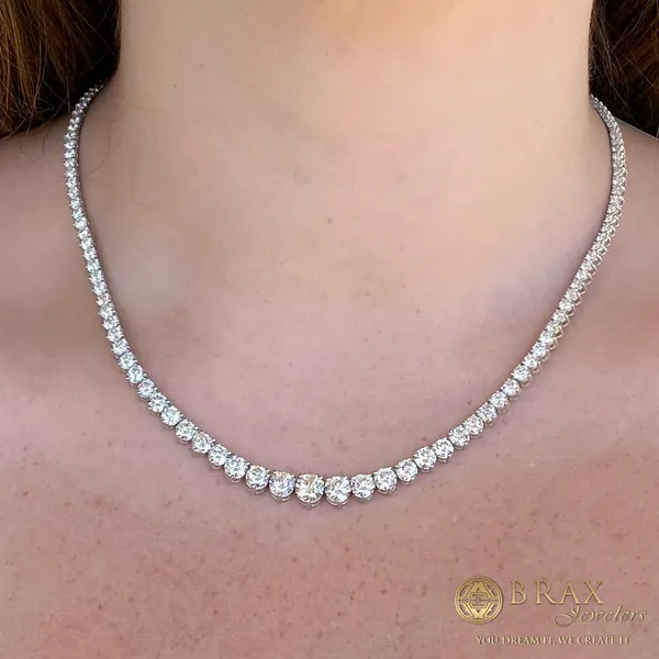 Laboratory Grown Diamond Necklace Brax Jewelers Newport Beach, CA