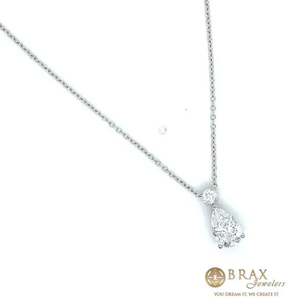 Lab Grown Diamond Necklace Image 2 Brax Jewelers Newport Beach, CA