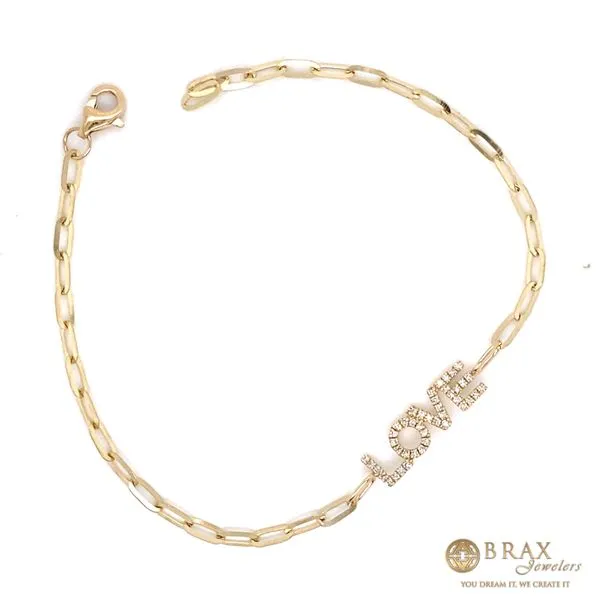 14K Yellow Gold Diamond 