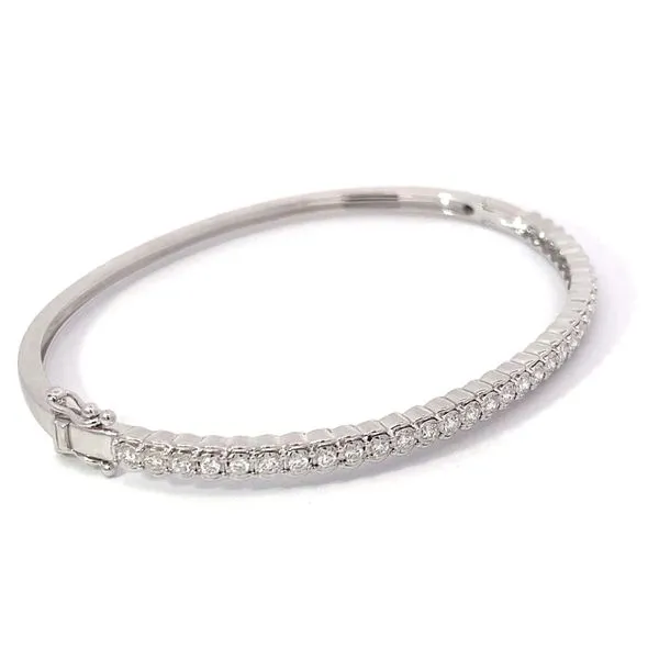 14 Karat White Gold Bracelet With 0.65Tw Round Diamonds, Style Number SC55022763ZS - Brax Jewelers Image 4 Brax Jewelers Newport Beach, CA