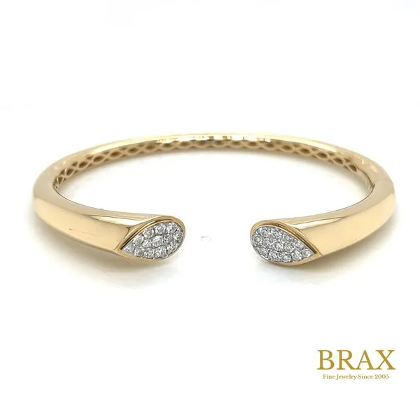 14 Karat Yellow Gold Bracelet With 0.54Tw Round Diamonds, Style Number SC2200970ZS - Brax Jewelers Brax Jewelers Newport Beach, CA