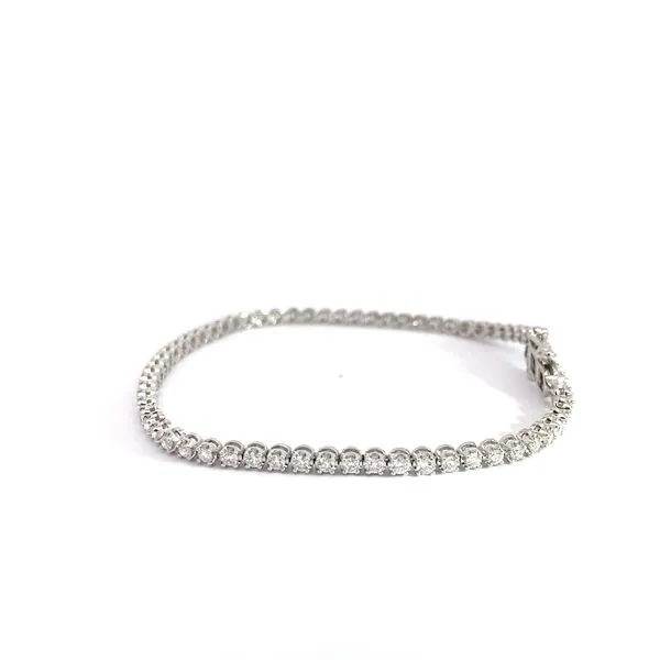 2.00 Diamond tennis  Bracelets 14 Karat White Gold LGD-BS20982-GW3-MR - Brax jewelers Image 3 Brax Jewelers Newport Beach, CA