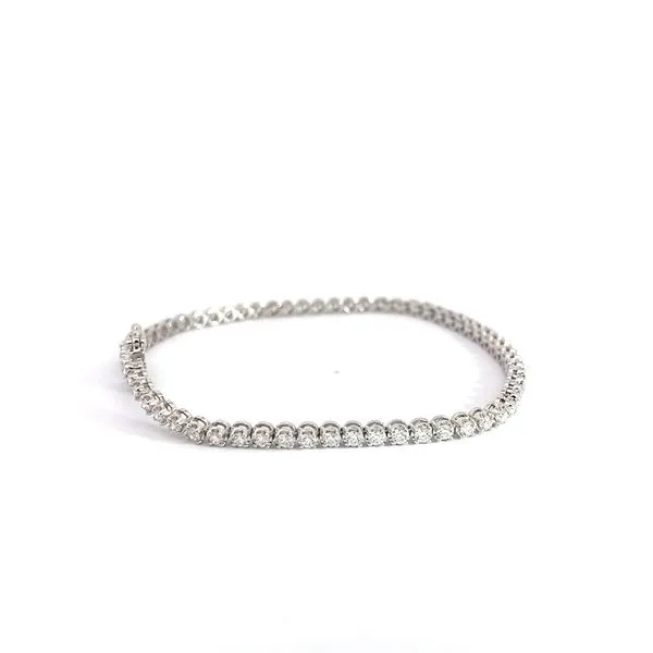 2.00 Diamond tennis  Bracelets 14 Karat White Gold LGD-BS20982-GW3-MR - Brax jewelers Image 4 Brax Jewelers Newport Beach, CA