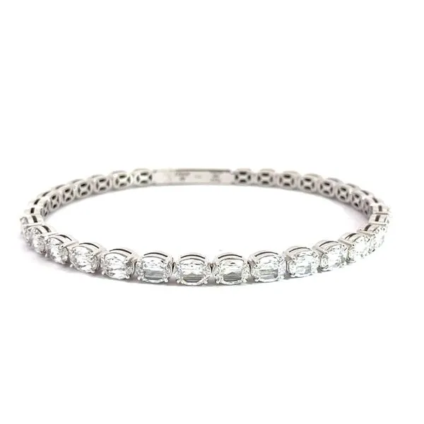 Christopher Design 4.68 Diamond Bracelets 14 Karat White Gold B121B-XLOV500 - Brax jewelers Brax Jewelers Newport Beach, CA