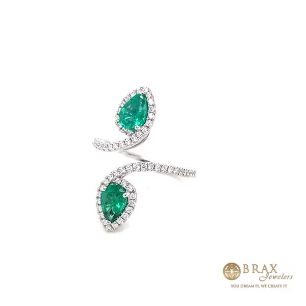 Emerald Fashion Ring Image 2 Brax Jewelers Newport Beach, CA