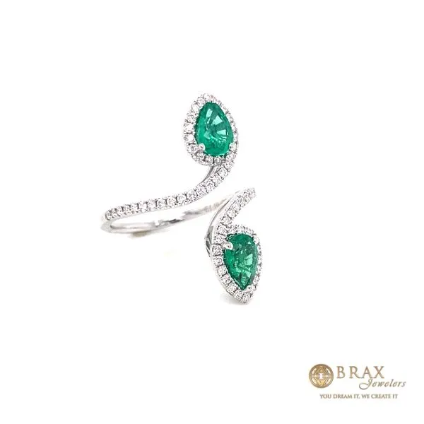 Emerald Fashion Ring Image 3 Brax Jewelers Newport Beach, CA