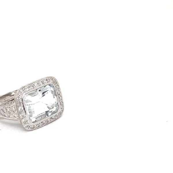 Colored Stone Rings - Women's 18 Karat White Gold  - Brax jewelers Image 3 Brax Jewelers Newport Beach, CA