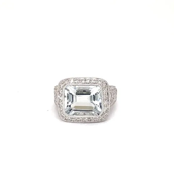 Colored Stone Rings - Women's 18 Karat White Gold  - Brax jewelers Brax Jewelers Newport Beach, CA