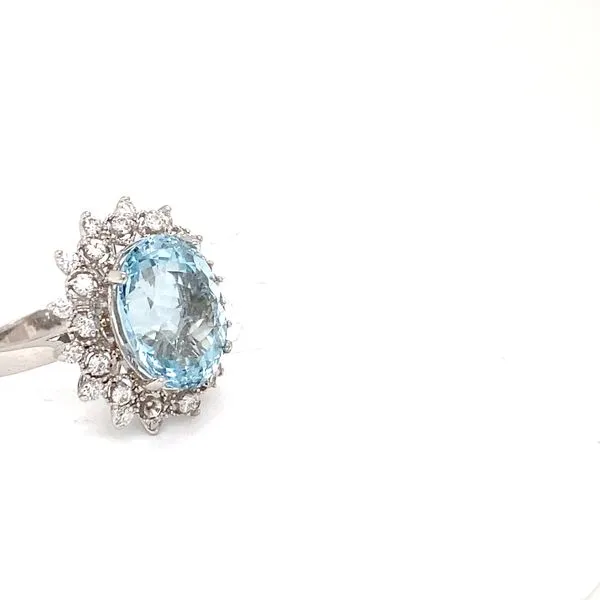 Colored Stone Rings - Women's 14 Karat White Gold  - Brax jewelers Image 3 Brax Jewelers Newport Beach, CA