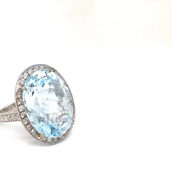 Colored Stone Rings - Women's 14 Karat White Gold  - Brax jewelers Image 4 Brax Jewelers Newport Beach, CA