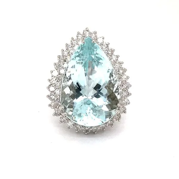 Lady's Colored Stone Rings - Women's 14 Karat White Gold - Brax jewelers Brax Jewelers Newport Beach, CA