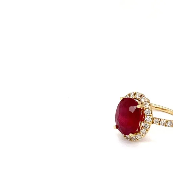 Lady's Colored Stone Rings - Women's 14 Karat Yellow Gold  - Brax jewelers Image 3 Brax Jewelers Newport Beach, CA