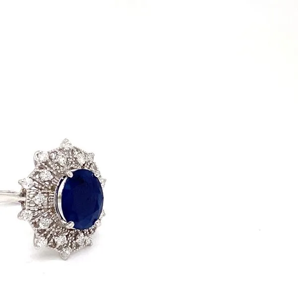 Lady's Colored Stone Rings - Women's 14 Karat White Gold - Brax jewelers Image 2 Brax Jewelers Newport Beach, CA