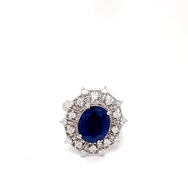 Lady's Colored Stone Rings - Women's 14 Karat White Gold - Brax jewelers Brax Jewelers Newport Beach, CA