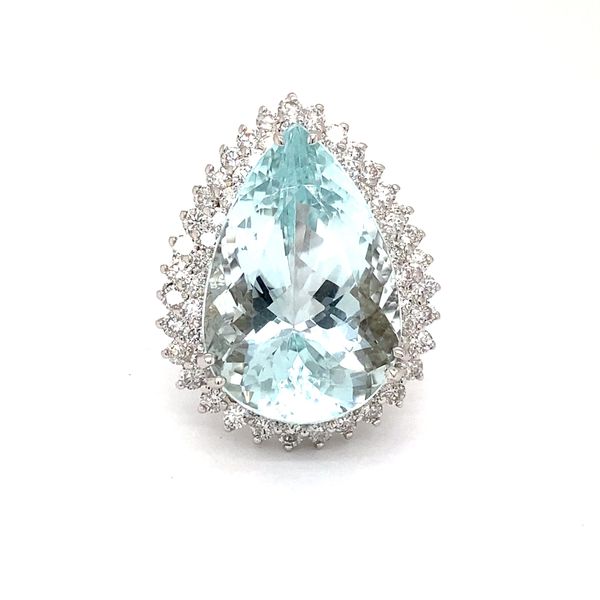 Lady's Colored Stone Rings - Women's 14 Karat White Gold - Brax jewelers Brax Jewelers Newport Beach, CA